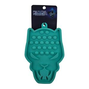 Marvel Wakanda Forever Silicone Trivet Fidget Pop It Toy Teal